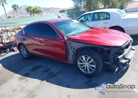2014 Infiniti Q50 Premium from USA, damaged, VIN JN1BV7AP5EM676316